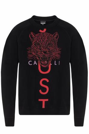 Bluza z nadrukiem z motywem zwierzęcym, zdjęcie 1 Bluza z nadrukiem z motywem zwierzęcym od Just Cavalli
